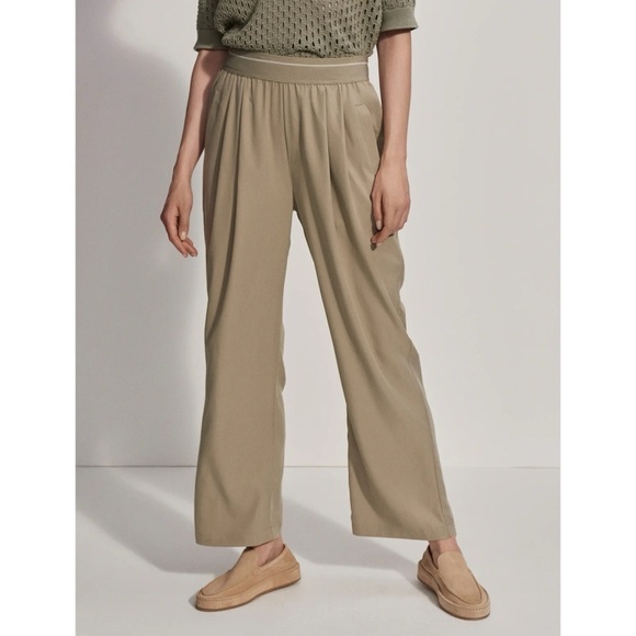 NWT Anthropologie Varley Riggs Loose Fit Pant 29'' Straight Leg in Abbey Stone - Picture 4 of 10